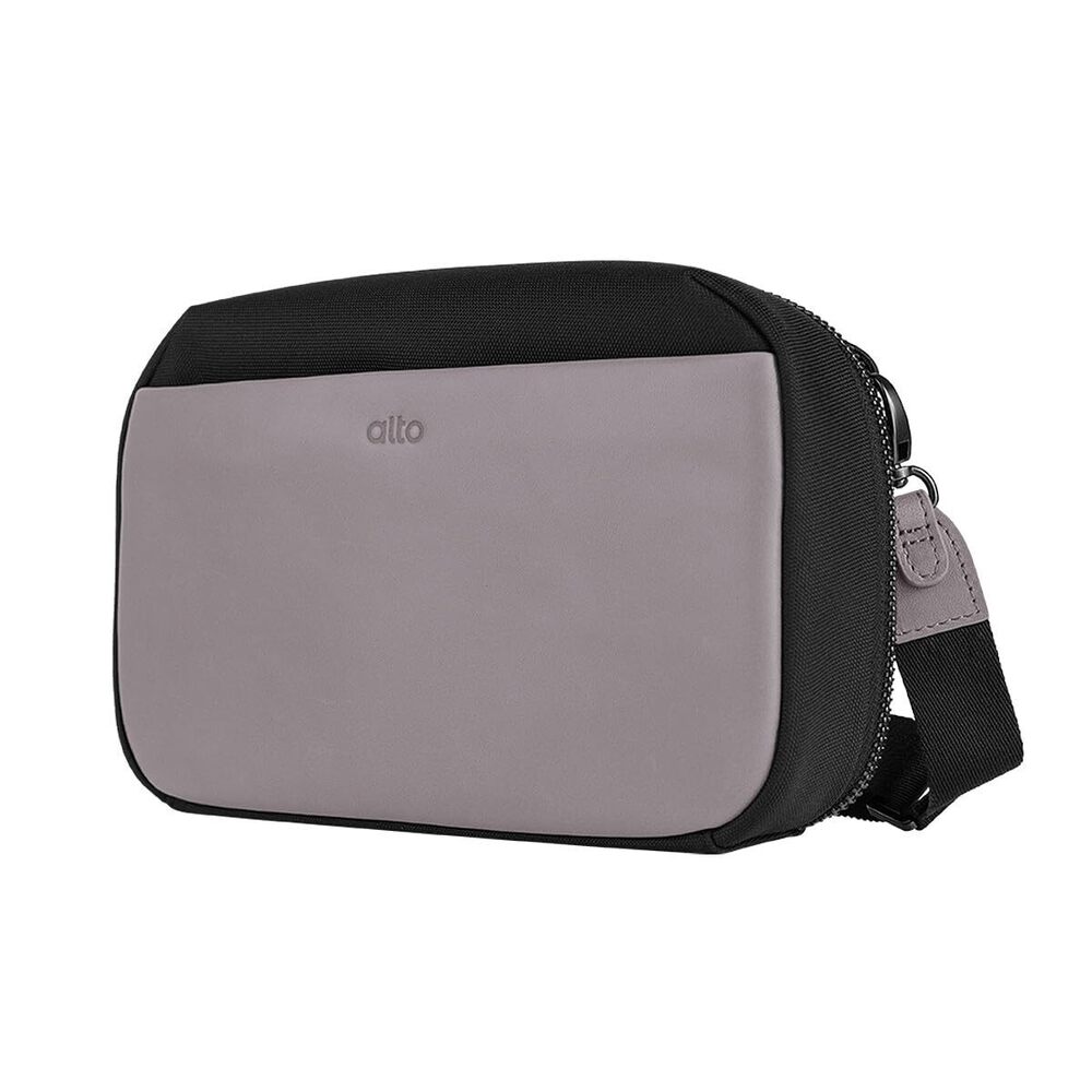 6632 Italian Leather Crossbody Travel Bag, Electronics Organizer Travel